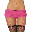Crotchless Rumba Ruffle Boyshort Pur M/L