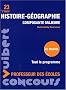 Histoire-G�ographie composante majeure : Concours professeur des �coles
