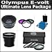 Ultimate Lens Package For Olympus E-volt E-510 E-410 E-620 E-520 Includes HD Wide Angle Lens + 3.5X Telephoto Lens + 3 Piece Filter Kit + 4 Piece Close Up Macro Lens Set + Extras image 4