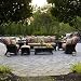 Ottoman with Cushion - Fife Wheat - Grandin Road, Fife Wheat