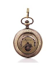 Yesurprise Clock Mechanical hand-wound movement Raeder pocket watches pocket watch chain vintage mens watch Ladies Watch Skeleton Watch Gift Gift reloj de montre de pulsera # 3
