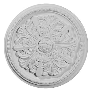 16 7 8OD x 1 1 2P x 3C Swindon Ceiling Medallion by 