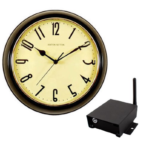 SleuthGear Covert Digital Wireless Wall Clock with IP Receiver