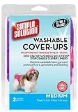 Simple Solution Washable Cover-Ups,  Medium, Pink/Purple (Pack of  2)