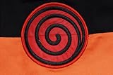 E-Mell Unisex Naruto Cosplay Naruto Uzumaki The 2nd Generation of Suit L Orange