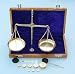 100-Gram Capacity Balance Scale in Wood Case
