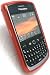 EMARTBUY BLACKBERRY 8900 CURVE PLAIN PATTERN SILICON GEL SKIN COVER/CASE ORANGERED