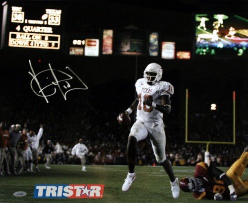 Vince Young Autographed/Hand Signed Texas Longhorns 2006 Rose Bowl 16x20 Photo