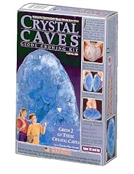 Toy: Crystal Caves: 2 Aquamarine Geodes - Kristal Education