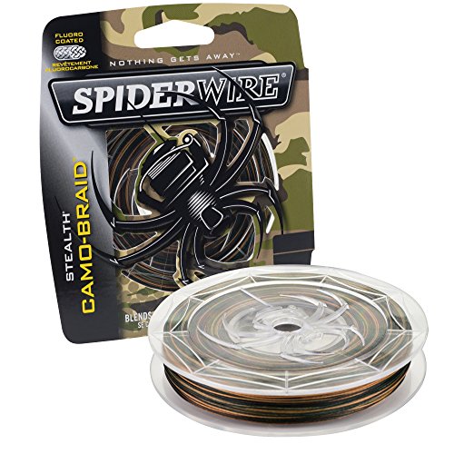 Spiderwire Braided Stealth Superline, 300-Yard/10-Pound, Camo