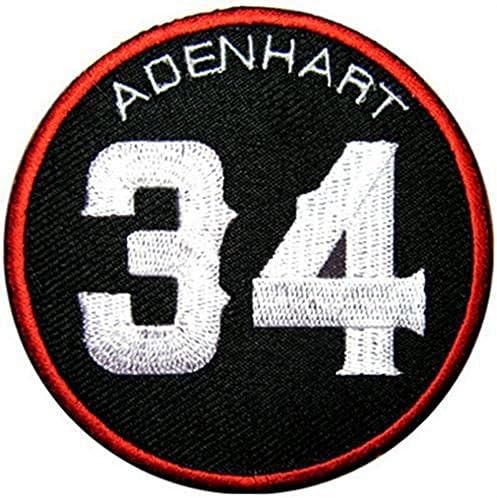 Nick Adenhart 34 Anaheim Los Angeles Angels La Memorial Baseball Jersey Embroidered Iron on Patch