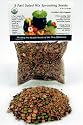 5 Part Salad Sprout Seed Mix -1/4 Lbs (4 Oz) - Organic Sprouting Seeds: Radish, Broccoli, Alfalfa, Green Lentil & Mung Bean - For Sprouts