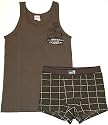 Sanetta Kinder Unterw&auml;sche Jungen khaki