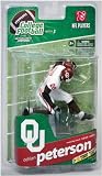 McFarlane Toys NCAA COLLEGE Football Sports Picks Series 3 Action Figure Adrian Peterson (Oklahoma Sooners) White Jersey