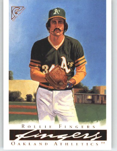 2003 Topps Gallery HOF (Hall of Fame) #70 Rollie Fingers Day - Oakland Athletics (Baseball Cards)