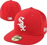 Chicago White Sox 59FIFTY Fashion Scarlet Fitted Hat