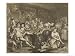 Tavern Scene Illustration to the Rakes Progress Giclee Poster Print by William Hogarth, 12x9