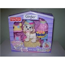 Fisher-Price Snap 'n Style Pets Ginger Shih-Tzu