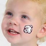 Mississippi State Bulldogs 4-Pack Waterless Temporary Tattoos