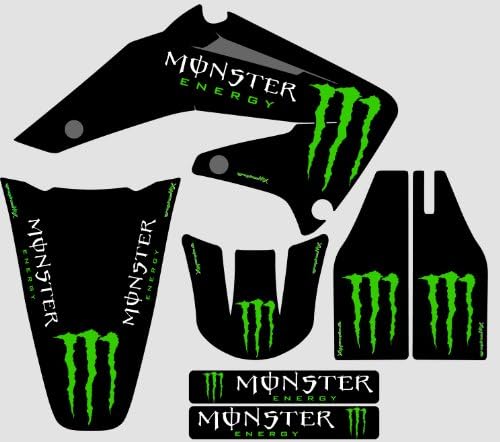 Honda CR125R Monster 1 graphics kit 2000-2001
