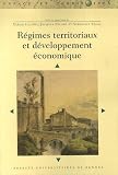 R�gimes territoriaux et d�veloppement �conomique