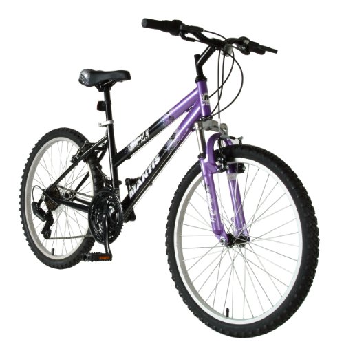Mantis Raptor Girls' 24- Inch Bike, Purple/Black