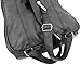 Black Lambskin Leather Backpack Purse Shoulder Bag