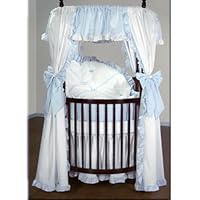 Darling Pique Round Crib Bedding Set