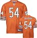 Brian Urlacher Jersey: Reebok Authentic Orange #54 Chicago Bears Jersey