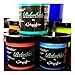 Radiant Gels-Stargazer-Dimensional Acrylic Paint 2oz Jar-Lustrous Pale Blue-Violet with Green Shimmer