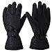 eWing Mens Winter Snow, Ski, Snowboard, Cold Weather Gloves, Black, One Size