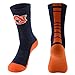 NCAA Auburn Tigers Men's Champ Performance Crew Socks, Navy Blue, Large