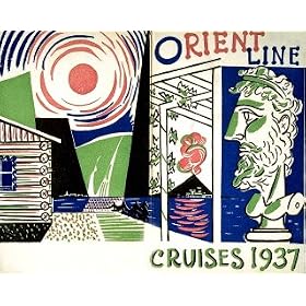 Orient Line Cruises 1937 - Mini Metal Wall Sign