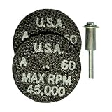Premium Grade 1-1/2 Metal Cut-Off Wheels for Rotary Tools - Made in USA