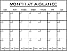 Scheduling Boards - Month at a Glance - Book