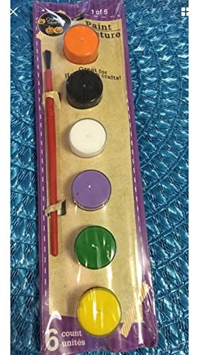 6 colors Crafter square Great for halloween crafts! paint with pincel
