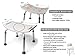 2016 Tool-free Spa Bath Tub Bathtub Shower Chair Seat Bench with Back