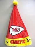 Kansas City Chiefs NFL Santa Hat