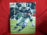 Dallas Cowboys Emmitt Smith Autographed 8x10 Photo, Proof Photo of Emmitt Smith Signing for Us.