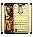 LG K7 Case, LG Tribute 5 Case, Style4U Studded Rhinestone Crystal Bling Hybrid Armor Case Cover for LG K7 / LG Tribute 5 with 1 Style4U Stylus [Gold/Black]