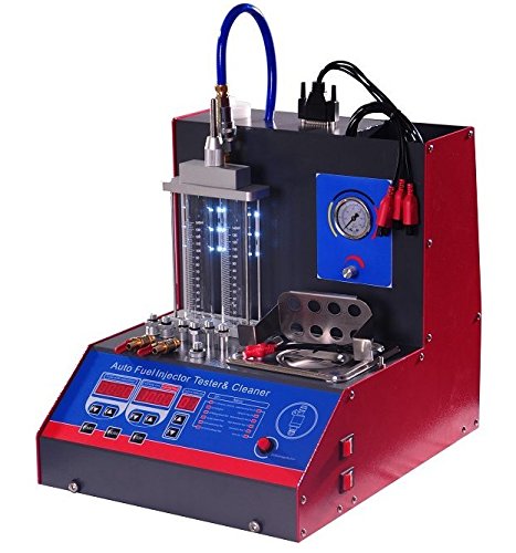 2 jars Ultrasonic Fuel Injector Tester and cleaner, fuel nozzle cleaning machine MST-20