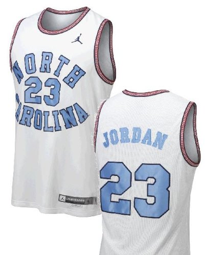 Michael Jordan UNC Nike 100 Year Ann Sewn Jersey