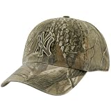 Twins Enterprise New York Yankees Camouflage Real Tree Adjustable Hat