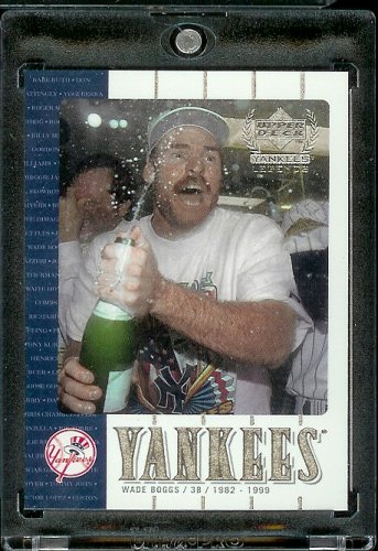 2000 Upper Deck Yankees Legends # 50 Wade Boggs New York Yankees Baseball Card