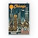 Chicago, Illinois, Retro Skyline (12x18 Art Print, Travel Poster Wall Decor)