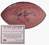 Brett Favre Autographed Official NFL Leather Football