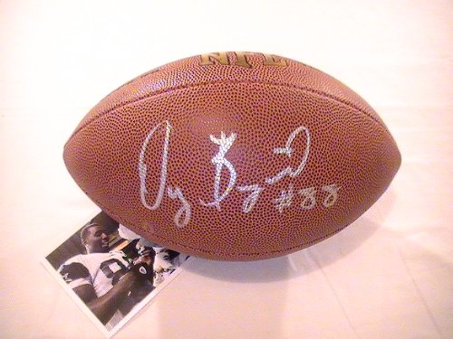DEZ BRYANT SIGNED AUTOGRAPHED FOOTBALL DALLAS COWBOYS COA + HOLOGRAM
