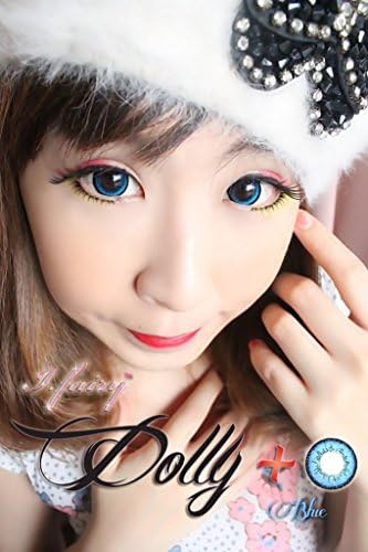 I.Fairy Dolly+ Blue Color Lashes Big Eyes Halloween Costume Cosplay Anime Red Contacts Accessories