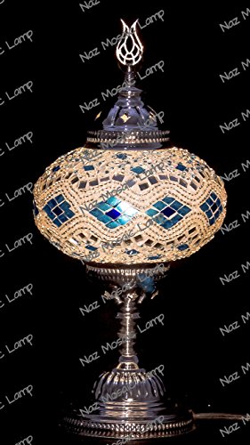 Mosaic Moroccan lamp