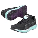PUMA Laufschuhe Neutral Faas 500 Wn's black aqua/green gloxinia (Größe: 38)